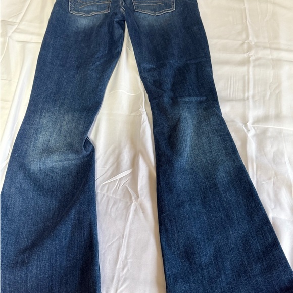 American Eagle Kick Bootcut Jeans | Size 6 | Distressed - Picture 6 of 6